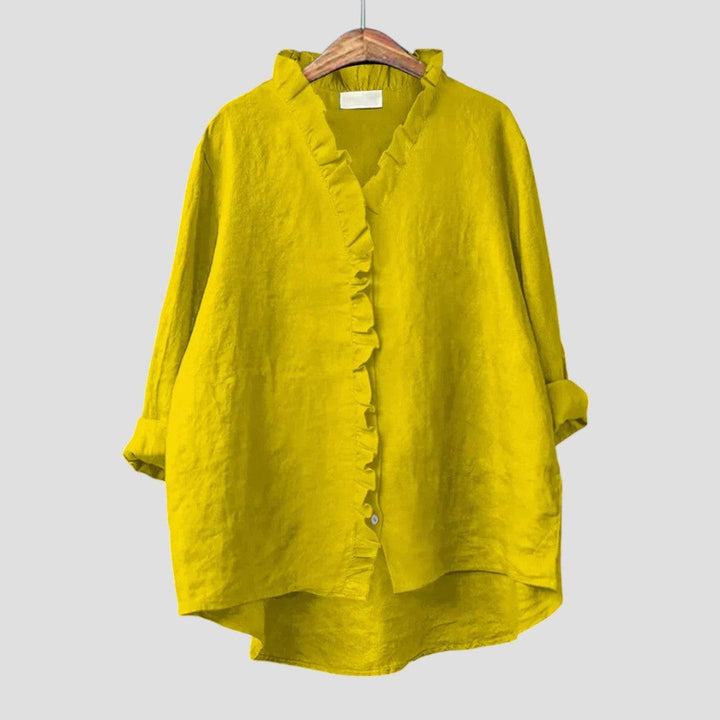 Sanela – Giacca-Camicia Oversize con Revers