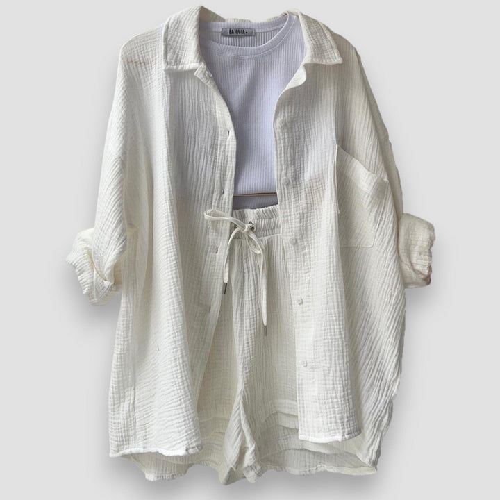 Emilia - Completo in Puro Cotone 2 Pezzi