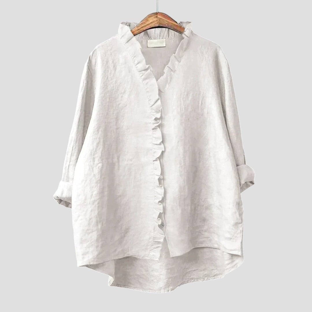Sanela – Giacca-Camicia Oversize con Revers
