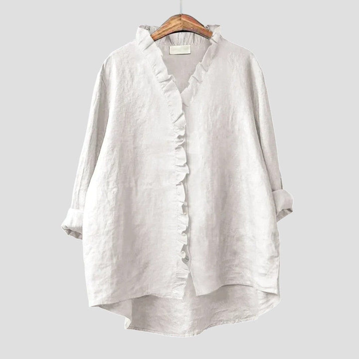 Sanela – Giacca-Camicia Oversize con Revers